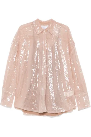 GIUSEPPE DI MORABITO Camisa bordada con lentejuelas