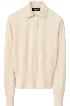 Fabiana Filippi Playera tipo polo de tejido fino
