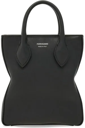 Salvatore Ferragamo Tote con sello del logo
