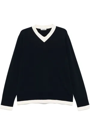 Jil Sander Suéter con cuello en V