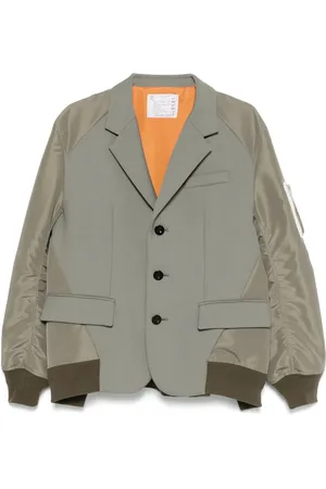 SACAI Blazer con paneles