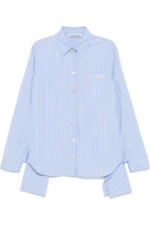 Mach & Mach Camisa con rayas estampadas
