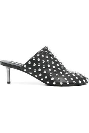 Jil Sander Mules con apliques y tacón de 60mm