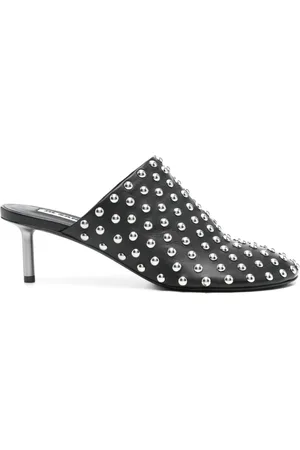 Jil Sander Mules con apliques y tacón de 60mm