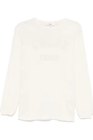 Chloé Playera con parche del logo