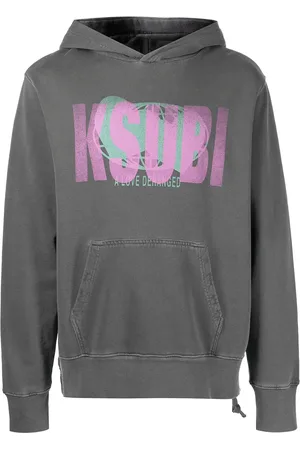 KSUBI Hoodie con logo estampado