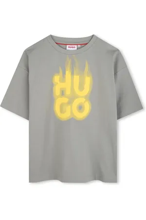 HUGO BOSS Playera con logo estampado