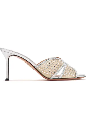 Aquazzura Mules con tacón de 75mm
