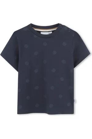HUGO BOSS Playera con estampado geométrico