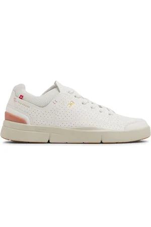 On Running Tenis bajos con perforaciones y logo estampado