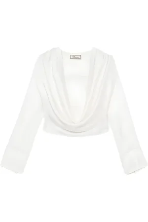 BLUMARINE Blusa drapeada
