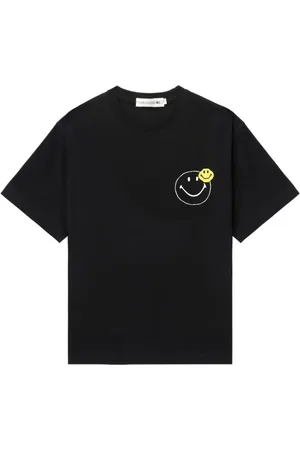 JOSHUA SANDERS Playera con motivo pixelado