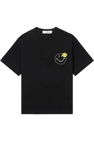 JOSHUA SANDERS Playera con motivo pixelado