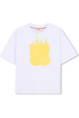 HUGO BOSS Playera con logo estampado