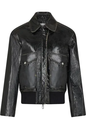 Paco rabanne Chamarra de cuero
