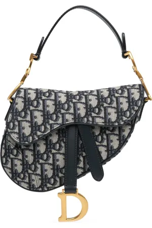 Dior Bolsa satchel Mini Oblique Saddle 2020