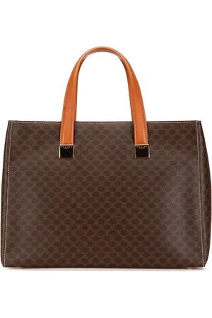Céline Tote Macadam Coated Canvas 1998