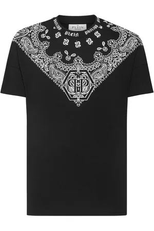 Philipp Plein Playera Paisley Bandana