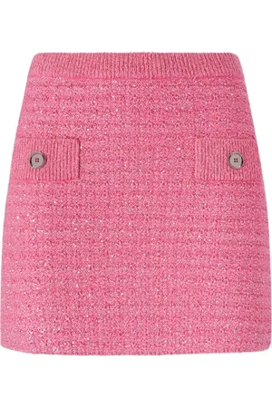 Pinko Falda corta de tweed