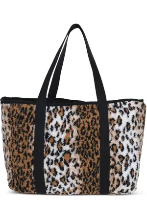 Arizona Love Furry leopard-print tote bag