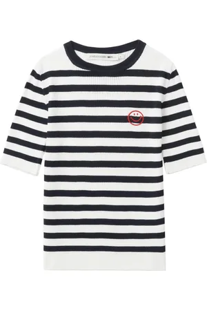 JOSHUA SANDERS Playera con motivo de rayas