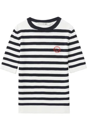 JOSHUA SANDERS Playera con motivo de rayas