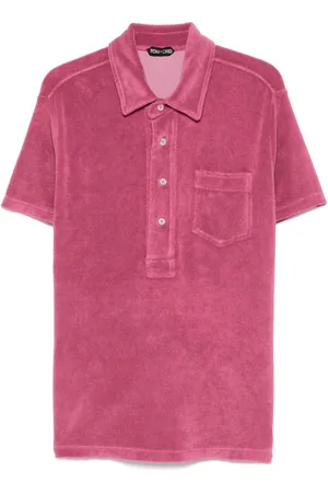 Tom Ford Playera tipo polo con efecto de rizo