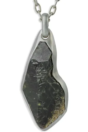 PARTS OF FOUR Collar Halos en plata de ley con cuarzo