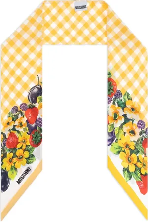 Moschino Mascada con estampado floral