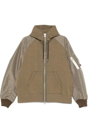 SACAI Hoodie con paneles