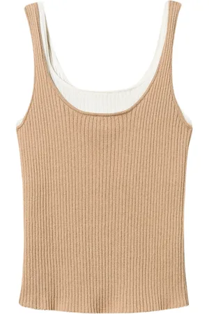 Twin-Set Top tejido con motivo trompe l