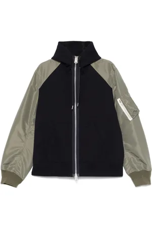 SACAI Hoodie con paneles