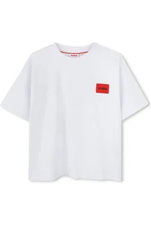 HUGO BOSS Playera con logo de parche