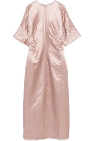 Loulou Studio Vestido midi con detalle fruncido