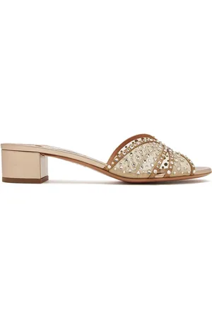 Aquazzura Mules con tacón