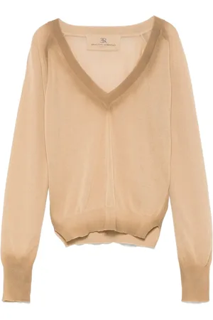 ERMANNO SCERVINO Suéter con cuello en V