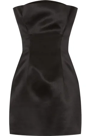 Serafini Vestido corto con efecto satinado