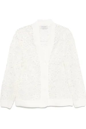 Ermanno Firenze Cárdigan de macramé