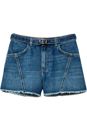 Twin-Set Shorts de mezclilla Oval T