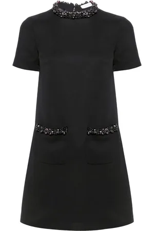 Viktor & Rolf Vestido con detalle de mostacillas