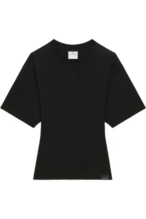 Courrèges Playera de manga ancha