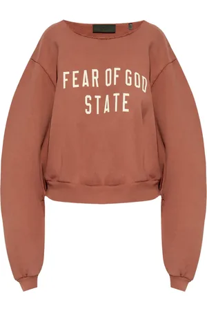 FEAR OF GOD Sudadera con logo estampado