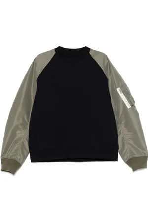 SACAI Sudadera con paneles