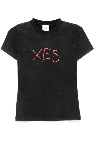 Vetements Playera con eslogan estampado