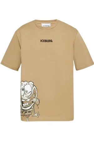 Iceberg Playera con estampado Sponge Bob