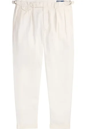 Ralph Lauren Pantalones tapered de sarga
