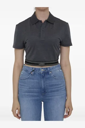 Loewe Playera tipo polo corta