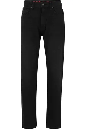 HUGO BOSS Jeans slim con tiro medio y motivo Smiley