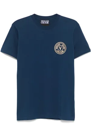 VERSACE Playera con emblema V