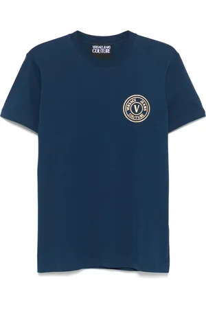 VERSACE Playera con emblema V